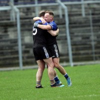 Curtis Geraghty and Kevin Hanlon celebrate